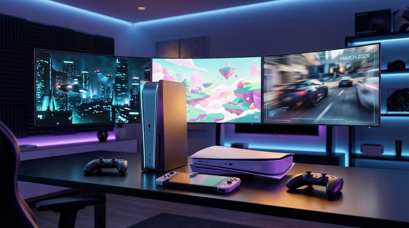 Jeux mars 2026 : le guide des sorties majeures et pépites